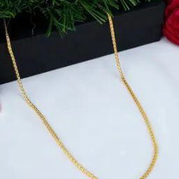 Gold-Plated Chain with S-Hook Closure-14