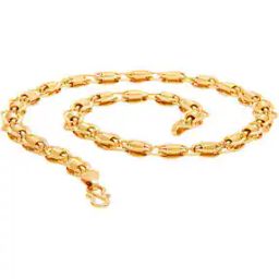 Gold-Plated Chain with S-Hook Closure-image-63
