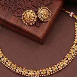 WomenNecklace & Earrings Set-48