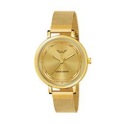 LD-GLD171-GLD Analogue Watch with Stainless Steel Strap-image-40