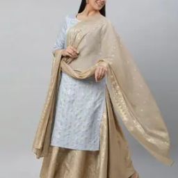 Women Floral Print Chiffon Dupatta-picture-18