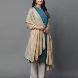 Women Floral Print Georgette Dupatta-36