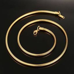 Men Stainless Steel Snake Chain-15