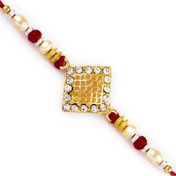 Bracelet AD Studded Pattern Rakhi-image-44