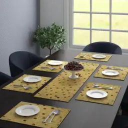 Set of 7 Dining Table Kitchen Placemats-31