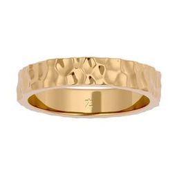 Men Hammered Ring with Engraved-51