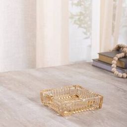 Square-Shaped Glass Ashtray-12