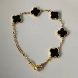 Women Floral-Pattern Link Bracelet with Lobster Closure-53