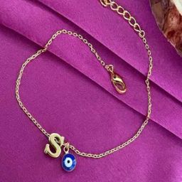 Men Evil Eye Bracelet with Lobster Claw-image-87