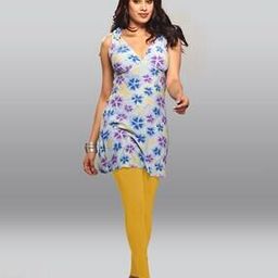 Ankle-Length Leggings with Elasticated Waist-image-62