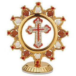 Gold-Plated Jesus Cross Idol-image-66