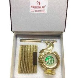 Peacock Showpiece with Pen & Card Holder-image-66