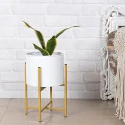Metal Planter with Stand-46