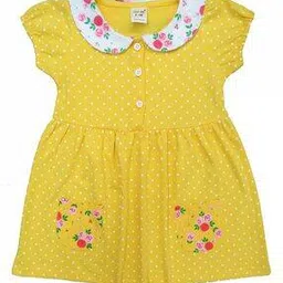 Girls Polka-Dot Print A-Line Dress-image-17
