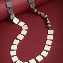 Women Gold-Plated Long Necklace-image-1