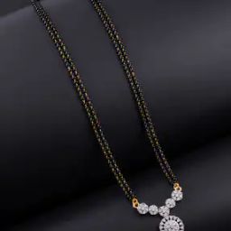 Gold-Plated Stone-Studded Mangalsutra-28