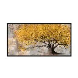 Tree Print Canvas Wall Painting-0
