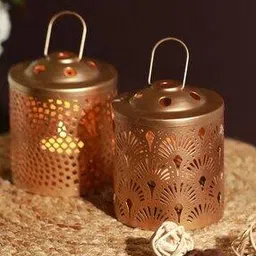 homspurts Set of 2 Harmony Lantern Tealight Holders-picture-15