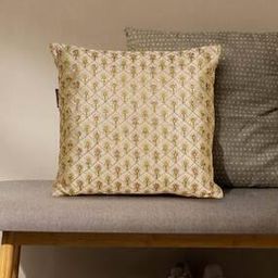 Embroidered Square Cushion Cover 16" x 16"-image-31