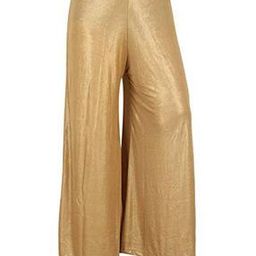 Full-Length Elasticated Waist Palazzos-22