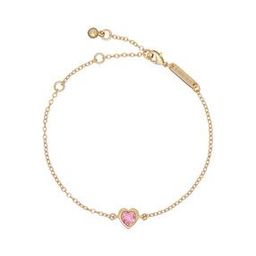 Women Gold-Plated Hansa Crystal Heart Bracelet-15