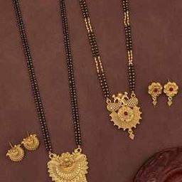 Women Pack of 2 Mangalsutra Set-image-83