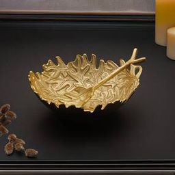 Leaf-Shaped Salad Bowl & Server Set-image-39