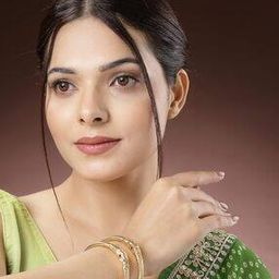Set of 2 Women Gold-Plated Handcrafted Bangles-image-71