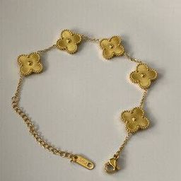 Women Gold-Plated Floral Bracelet-image-12