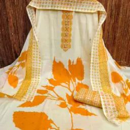 Women Printed Unstitched Dress Material-image-33