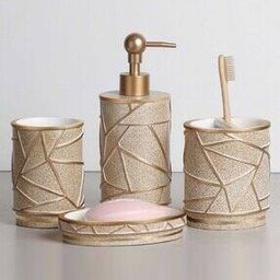 Printed Bathroom Accessories Set-image-28