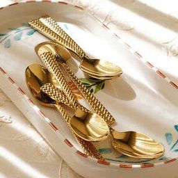 Set of 6 Stainless Steel Spoons-29