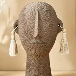Amida Code Cement Head Bust Figurine-image-50