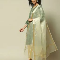 Women Dupatta with Zari Border-picture-33