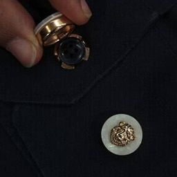 Set of 2 Men Gold-Plated Cufflinks-2