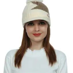 Women Colourblock Flat Cap-17