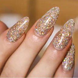 pink truck Set of 24 Artificial Reusable Nails image 1