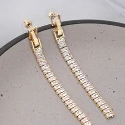sohi Stone-Studded Dangler Earrings-picture-12