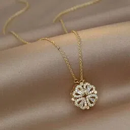 Gold-Plated Chain with Pendant-image-77