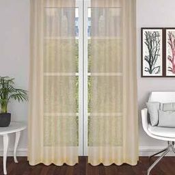 Set of 2 Sheer Lightweight Door Curtain-42