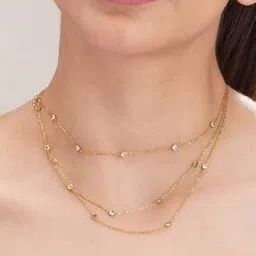 palmonas Women Stone-Studded Multi-Stranded Necklace-picture-43