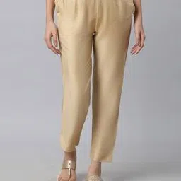 aurelia Women Regular Fit Trousers with Insert Pockets-picture-42