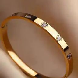 American Diamond-Studded Slip-On Bracelet-27