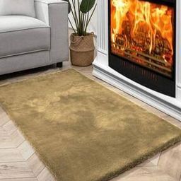 Rebbit Fur Rectangle Shape Carpet-image-48