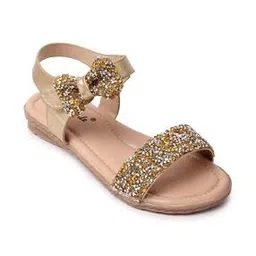 boyz n galz Girls Embellished Sandals with Velcro-Fastening-picture-29
