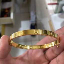 Gold-Toned Stainless Steel Bangles-image-47