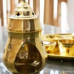 navyaksh Camphor lamp Brass Table Diya-picture-48