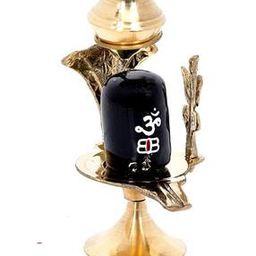 navyaksh Brass Shivling Idol Showpiece-picture-39