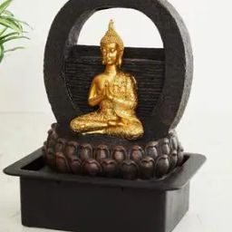 Polyresin Buddha Fountain-34