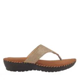 Thong-Strap Wedges Heeled Sandals-image-14
